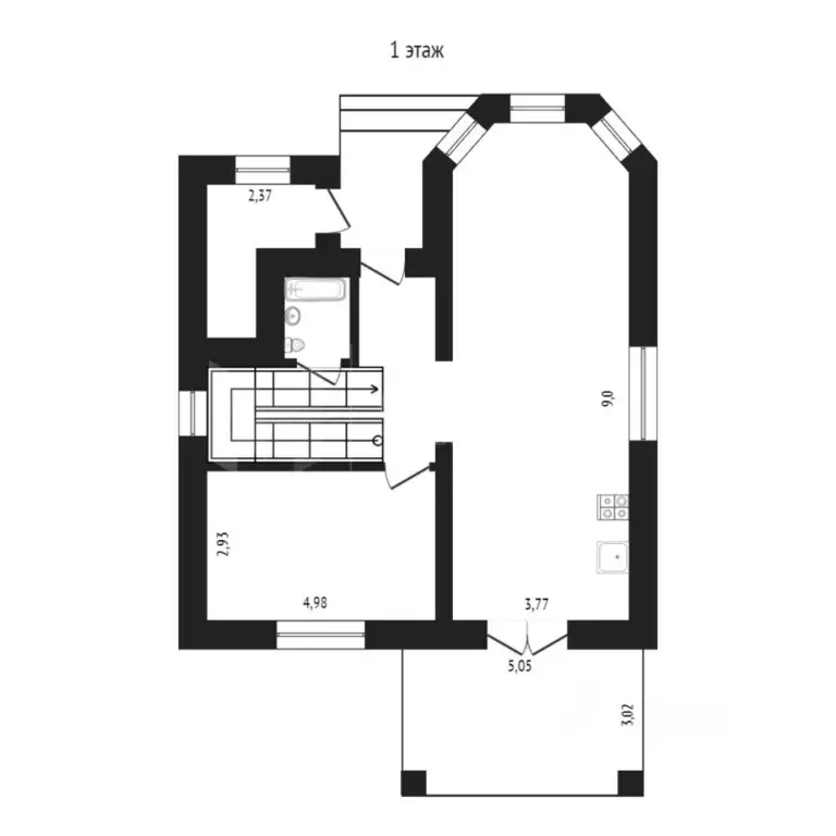 Коттедж в Тюменская область, Тюменский муниципальный округ, с. ... - Фото 2