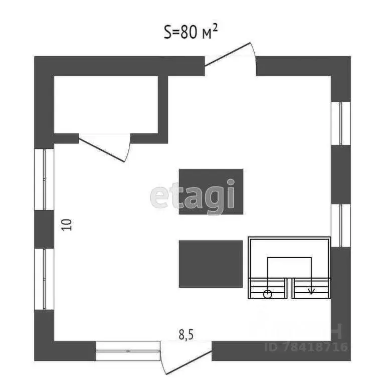 Помещение свободного назначения в Калужская область, Калуга ул. ... - Фото 2