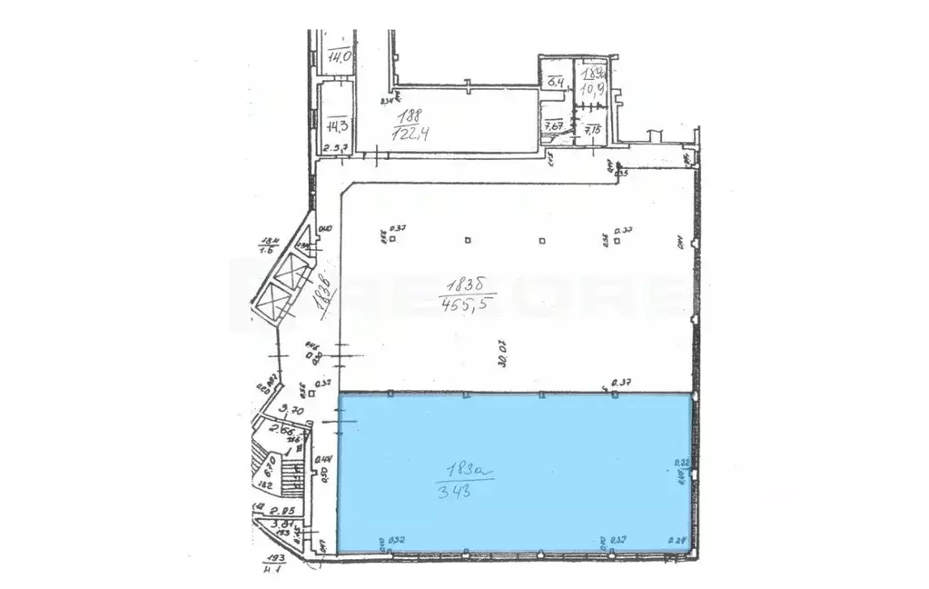 Офис в Санкт-Петербург ул. Тюшина, 11 (343 м) - Фото 2