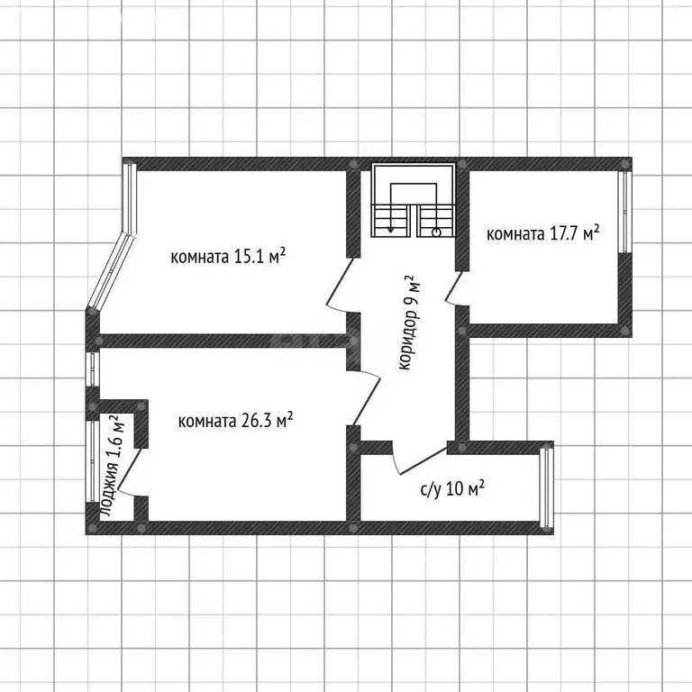 6-комнатная квартира: Майкоп, улица Гайдара, 119 (164.8 м) - Фото 2