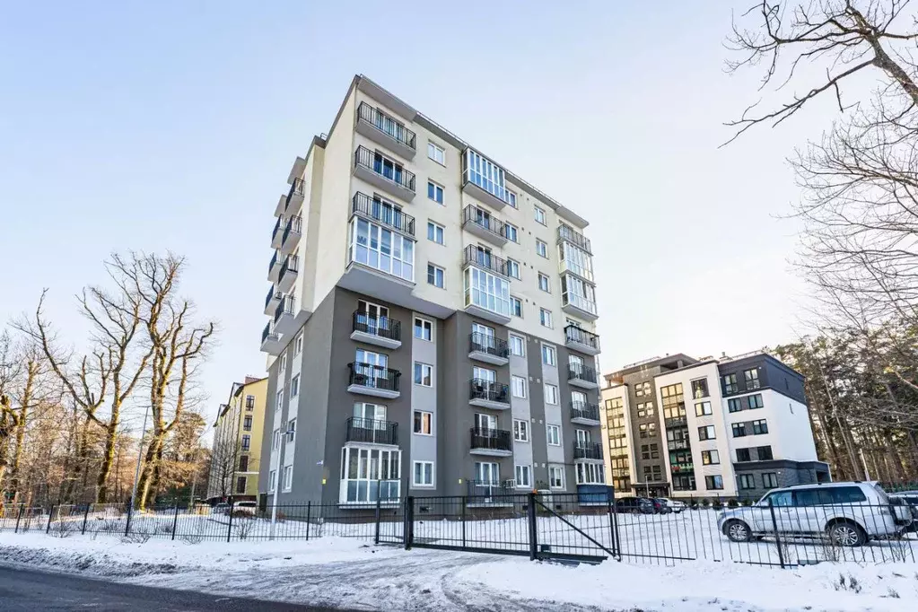 1-к кв. Калининградская область, Светлогорск Сосновая ул., 8 (44.7 м) - Фото 2