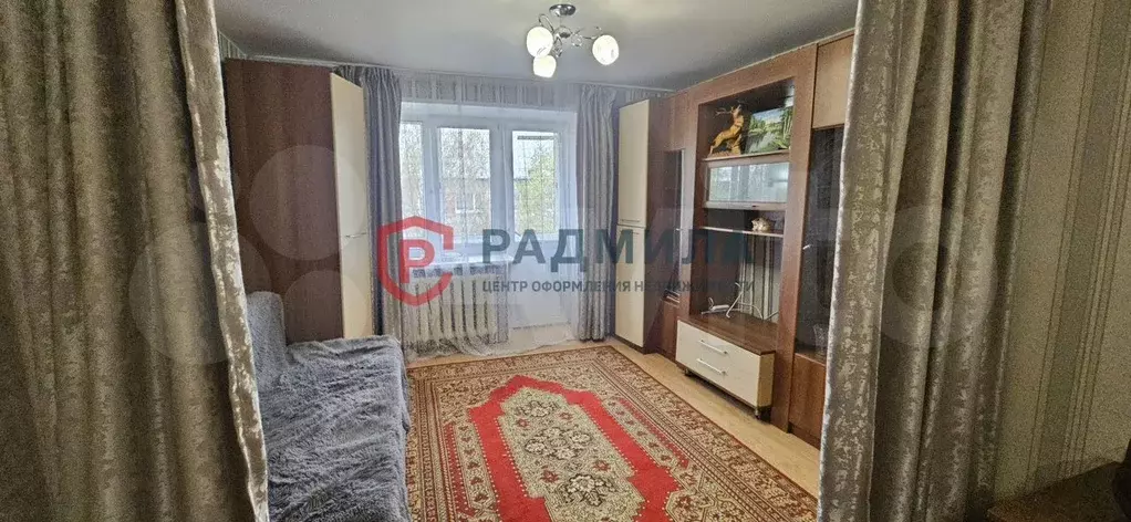 1-к. квартира, 30,6 м, 5/5 эт. - Фото 0