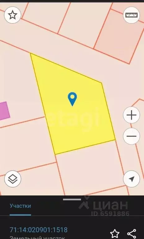 Участок в Тульская область, Тула городской округ, с. Частое ул. ... - Фото 2