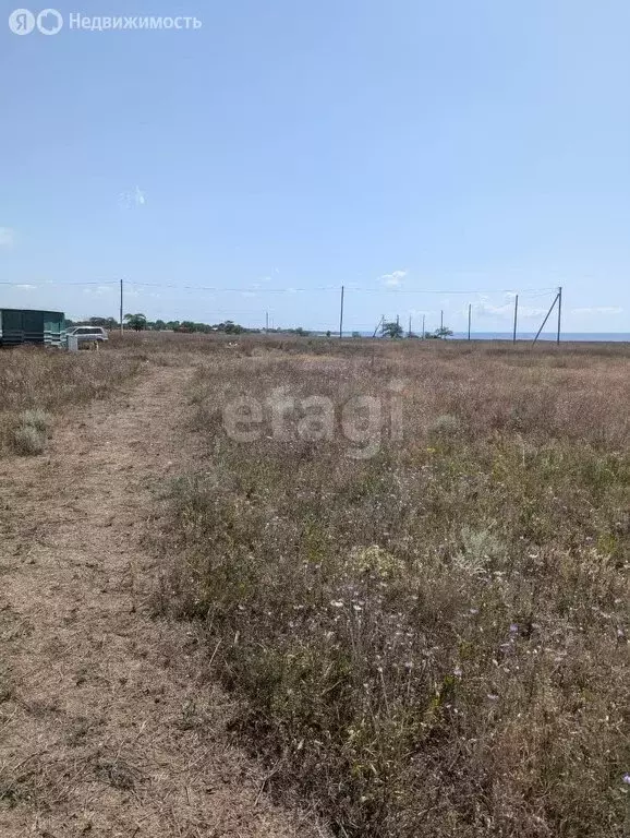 Участок в Черноморский район, село Окунёвка (5.26 м) - Фото 1