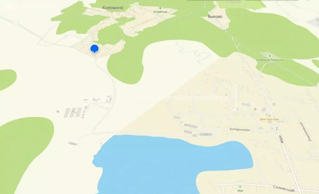 Участок в Томский район, деревня Коломино (10.6 м) - Фото 1