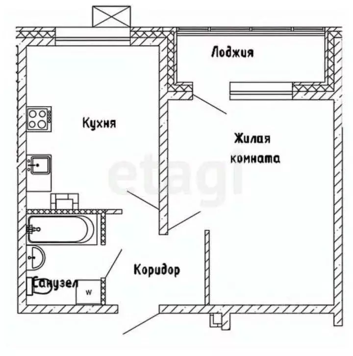 1-к кв. Сахалинская область, Южно-Сахалинск ул. 140-летия города ... - Фото 0