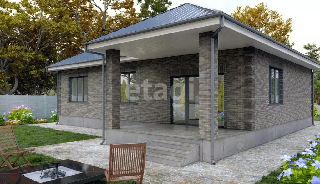 Дом в Курская область, Курский район, Рышковский сельсовет, д. Зорино ... - Фото 2