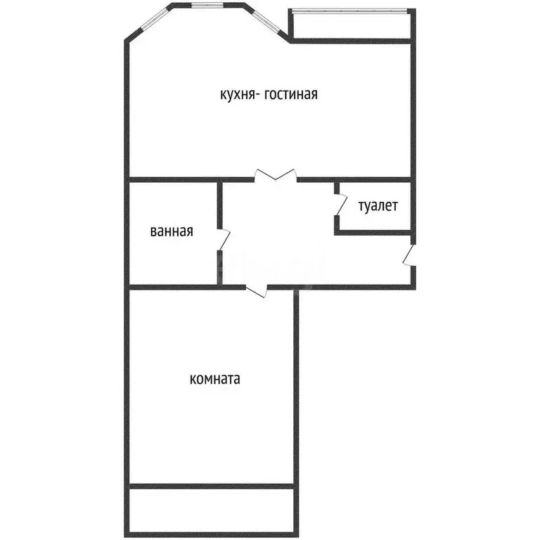 2-комнатная квартира: Краснодар, улица имени Дзержинского, 64/2 (66 м) - Фото 0