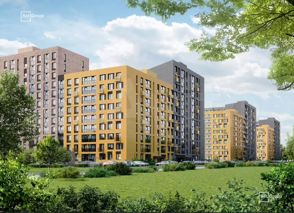 1-к. квартира, 35 м, 3/12 эт. - Фото 1