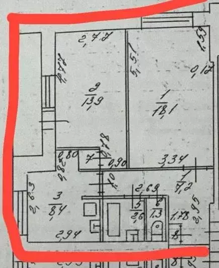 2-к кв. Московская область, Дубна Моховая ул., 11 (52.4 м) - Фото 2