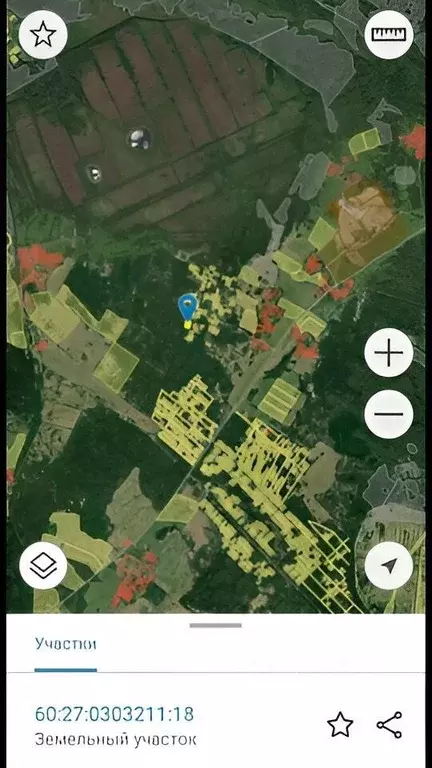 Участок в Псковская область, Псковский район, Торошинская волость, ... - Фото 1