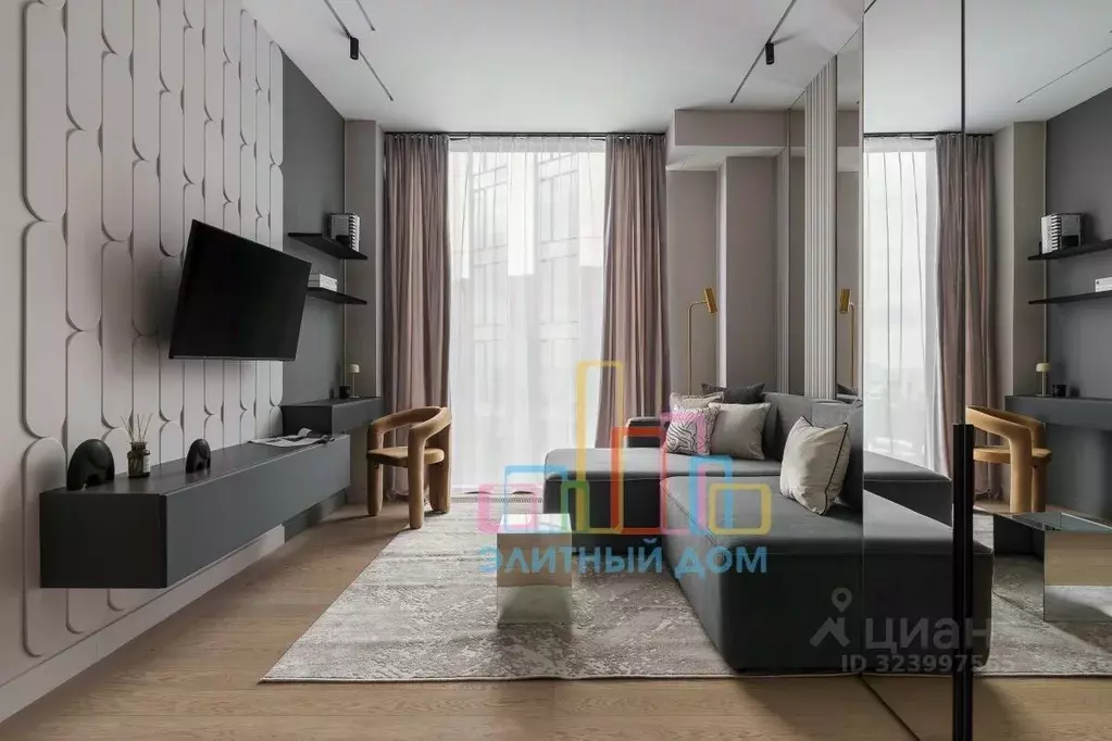 Студия Москва 2-я Хуторская ул., 34 (28.0 м) - Фото 2