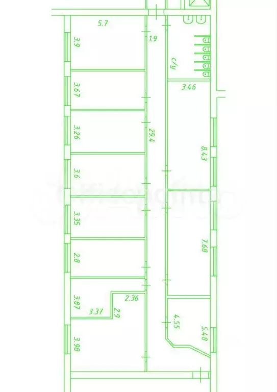 Офис 343.5 кв.м - Фото 0