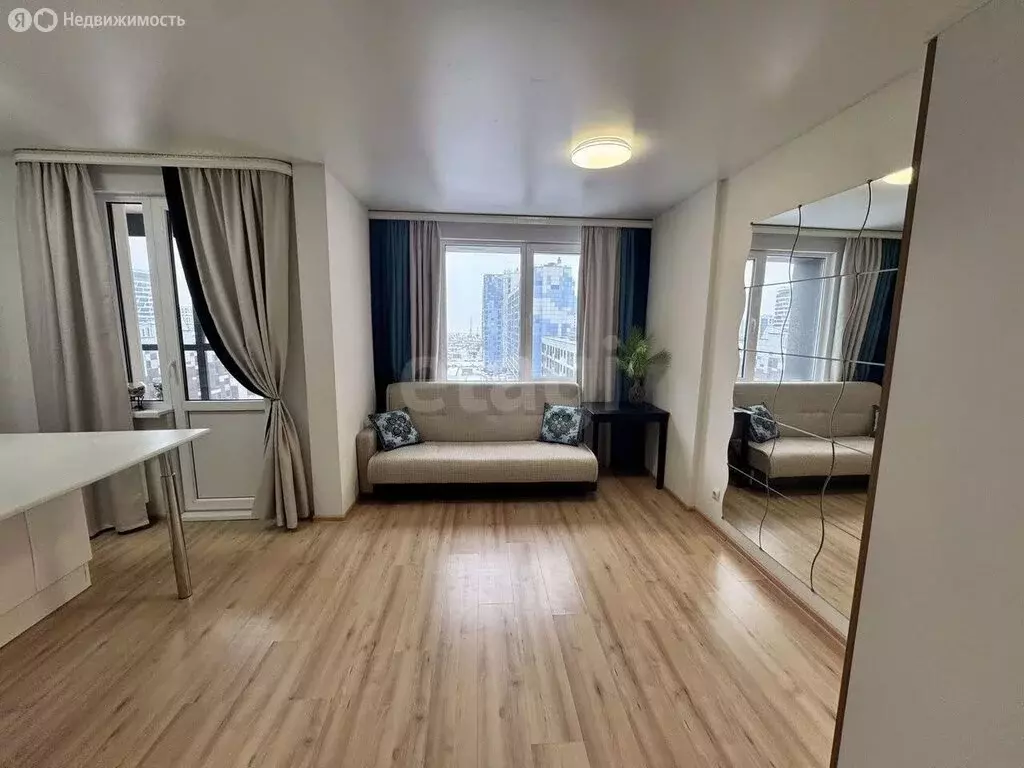 Квартира-студия: Санкт-Петербург, улица Вадима Шефнера, 14к1 (31.1 м) - Фото 1