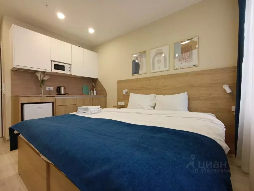 Студия Санкт-Петербург ул. Матроса Железняка, 2 (18.0 м) - Фото 1