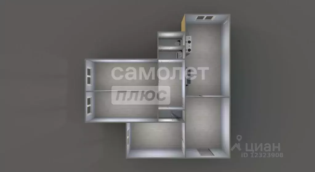 Комната Московская область, Подольск Октябрьский просп., 9а (14.0 м) - Фото 2