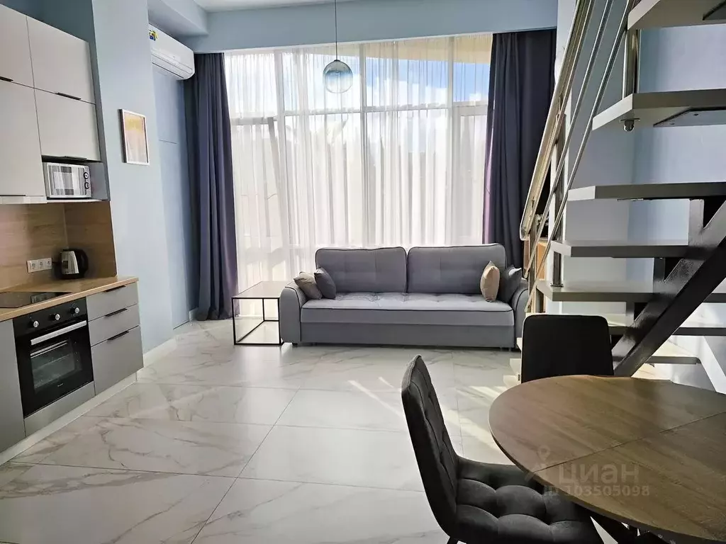 1-к кв. Краснодарский край, Сочи ул. Ленина, 219К (39.0 м) - Фото 1