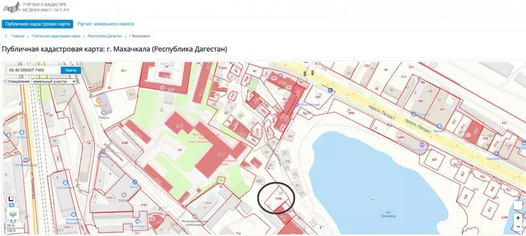 Участок в Махачкала, Грязелечебная улица, 22 (7 м) - Фото 1