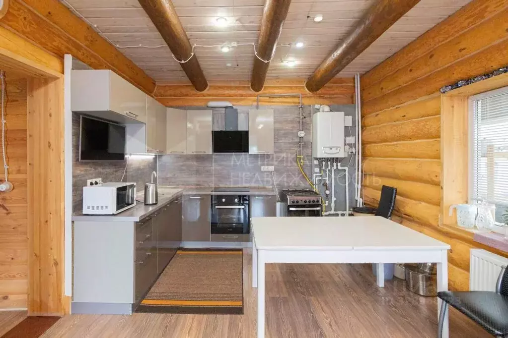 Коттедж в Тюменская область, Тюмень Казарово мкр, ул. 3-я Новая (137 ... - Фото 1