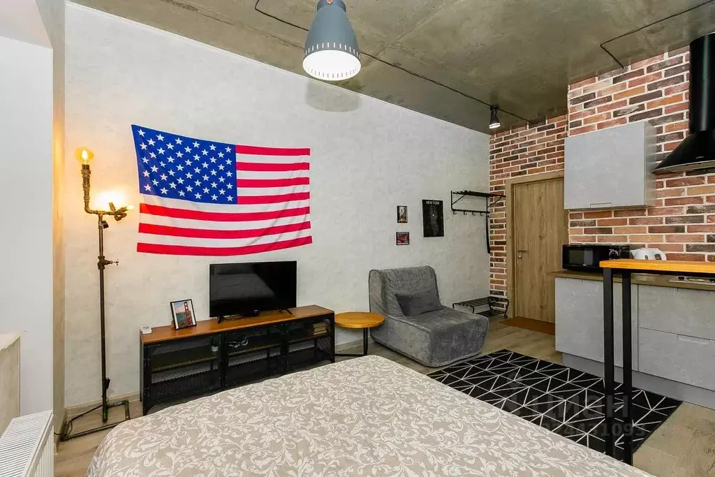 1-к кв. Краснодарский край, Краснодар Кореновская ул., 57к1 (25.0 м) - Фото 1