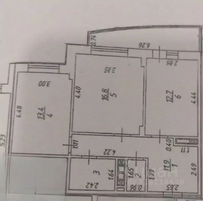2-к кв. Белгородская область, Старый Оскол Северный мкр, 5А (60.4 м) - Фото 1
