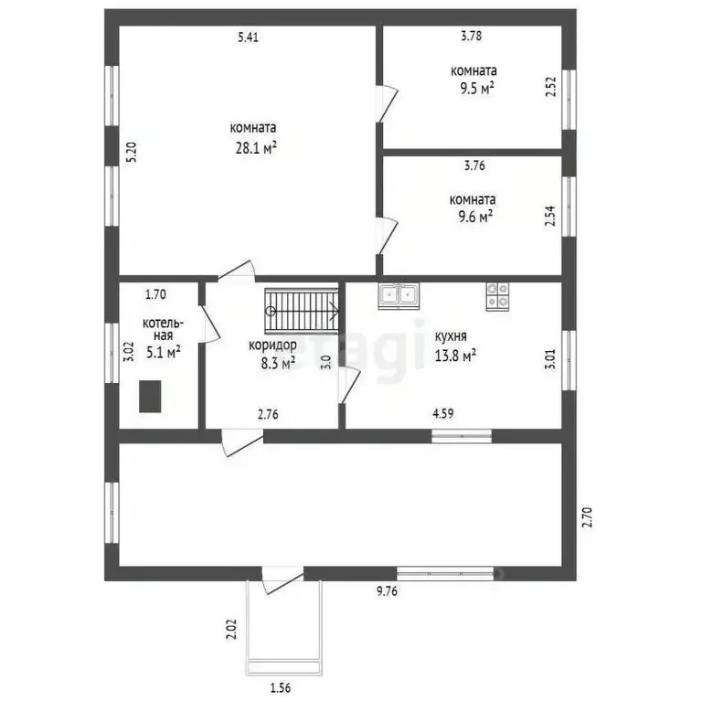 Дом в Тюменская область, Тюменский муниципальный округ, д. Субботина ... - Фото 1