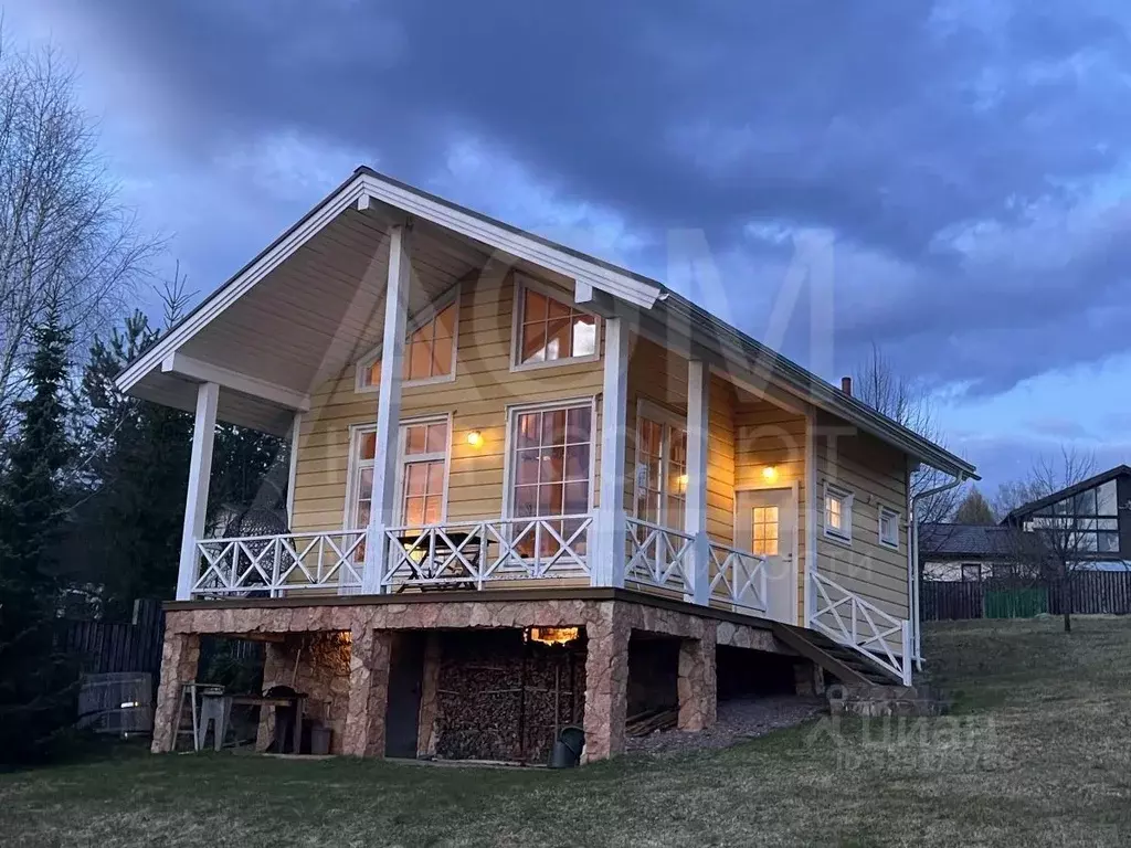 Дом в Ленинградская область, Приозерский район, Красноозерное с/пос, ... - Фото 2