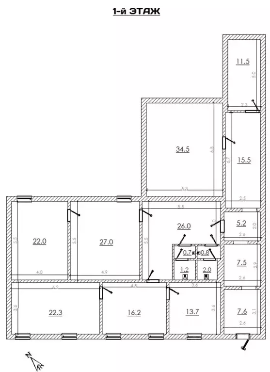 Помещение свободного назначения в Москва ул. Тимура Фрунзе, 11 (198 м) - Фото 2