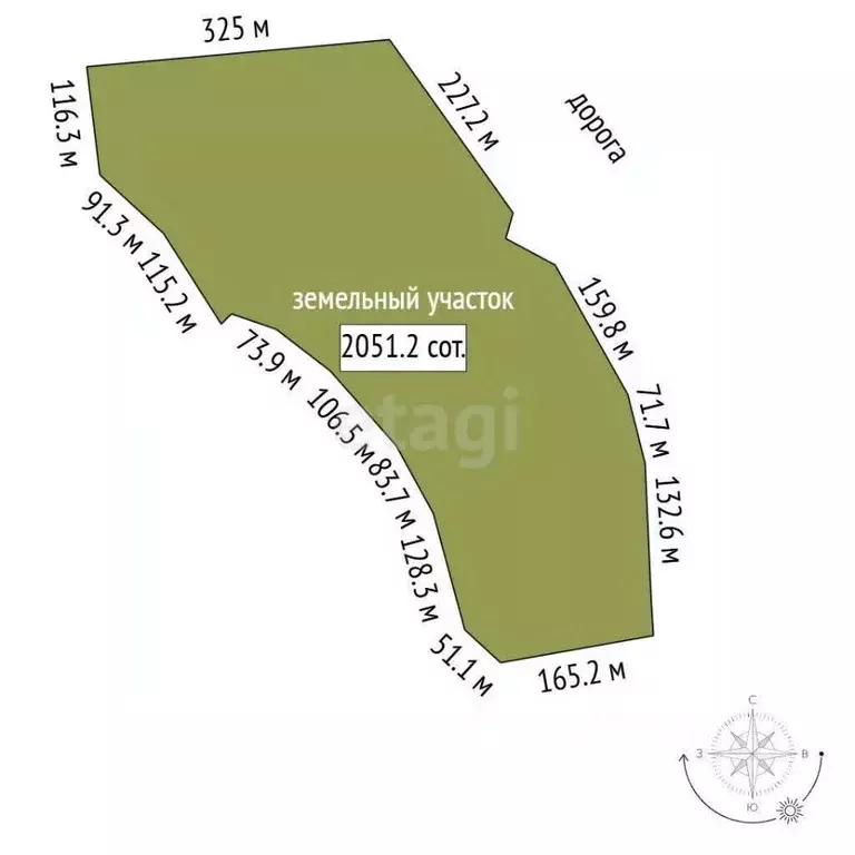 Участок в Московская область, Рузский муниципальный округ, д. Марьино  ... - Фото 2