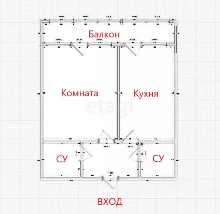 1-к кв. Краснодарский край, Темрюк ул. Анджиевского, 38к2 (45.0 м) - Фото 1