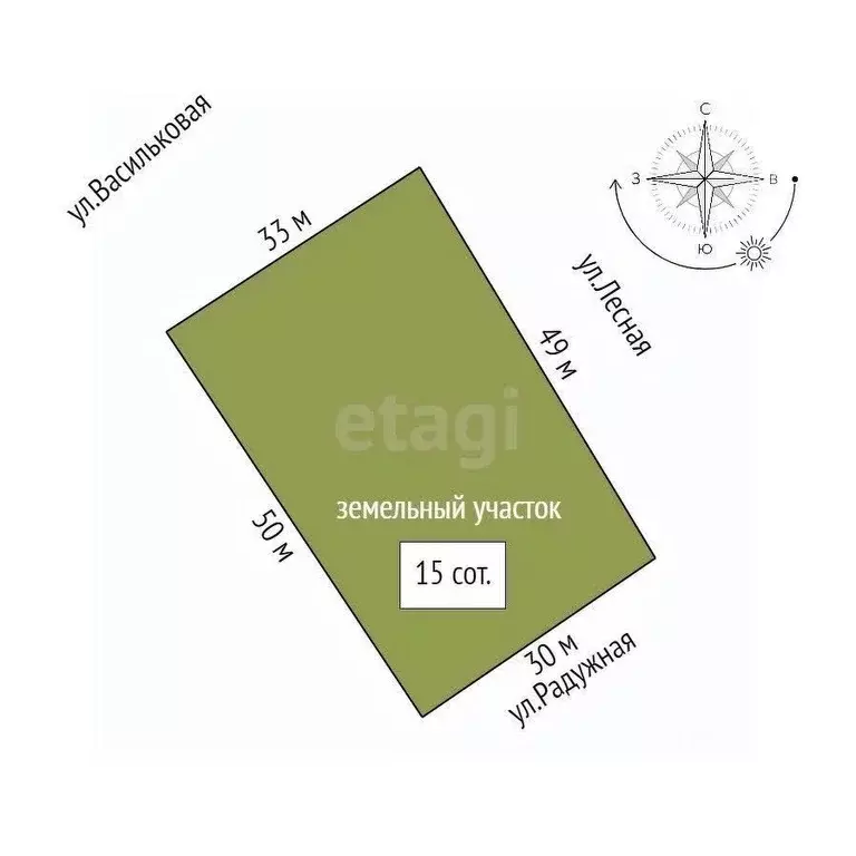 Участок в Амурская область, Благовещенский район, с. Чигири ул. ... - Фото 0