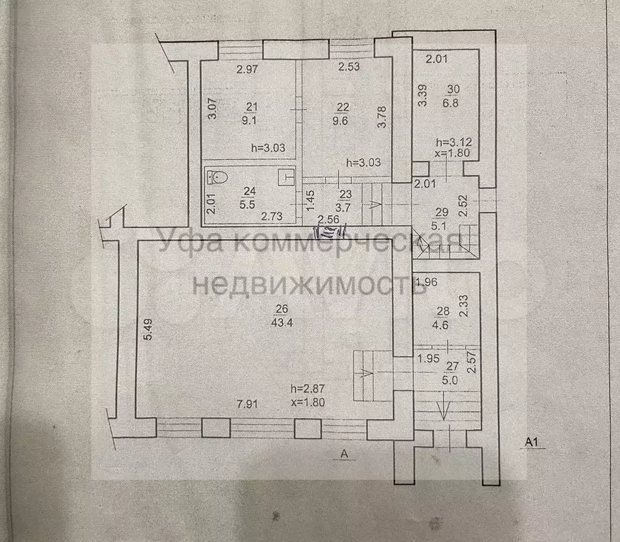 Торговая / офис на монументе, 92 м - Фото 0