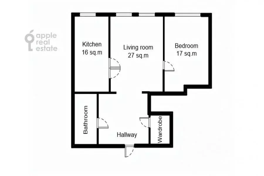 2-к кв. Москва пер. Лялин, 8С1 (82.0 м) - Фото 2
