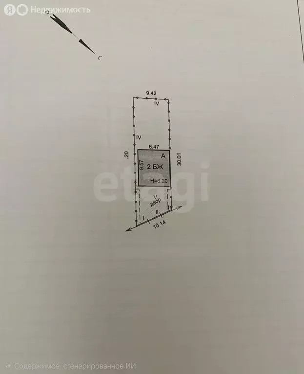 Дом в Анапа, микрорайон Алексеевка, Сибирская улица (119.4 м) - Фото 1