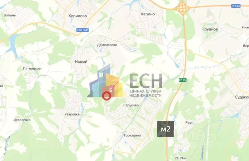 Участок в Тульская область, Тула городской округ, д. Струково  (50.0 ... - Фото 2