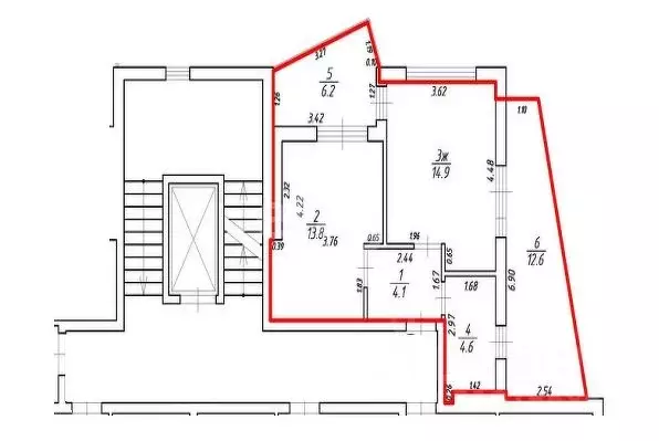 2-к кв. Калининградская область, Зеленоградск ул. Большая Окружная, 4 ... - Фото 1