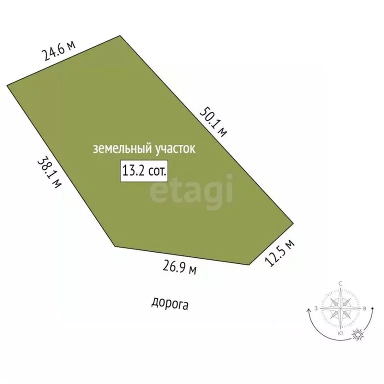 Участок в Белгородская область, Белгород ул. Владимира Любименко ... - Фото 2