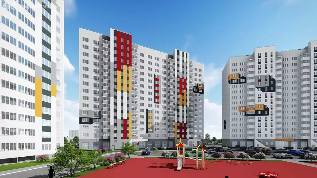 2-комнатная квартира: Тюмень, улица Александра Митинского, 6 (67.6 м) - Фото 1