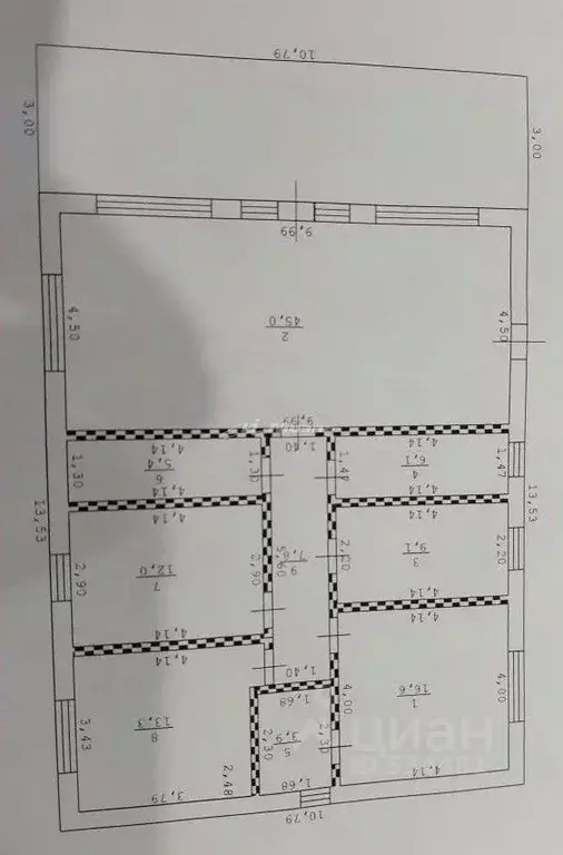 Дом в Крым, Сакский район, с. Фрунзе ул. Вишневая (160 м) - Фото 2