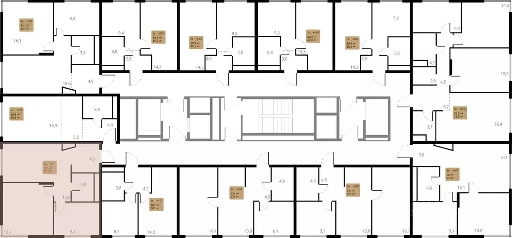 2-к кв. Московская область, Химки Лесная Коллекция жилой комплекс ... - Фото 2