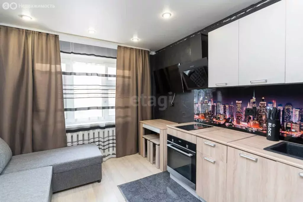 Квартира-студия: Тюмень, Станционная улица, 14А (15.2 м) - Фото 1