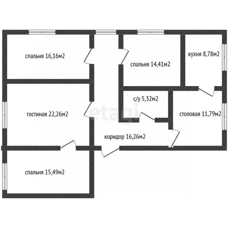 5-к кв. Адыгея, Майкоп ул. Жуковского, 3 (110.0 м) - Фото 1