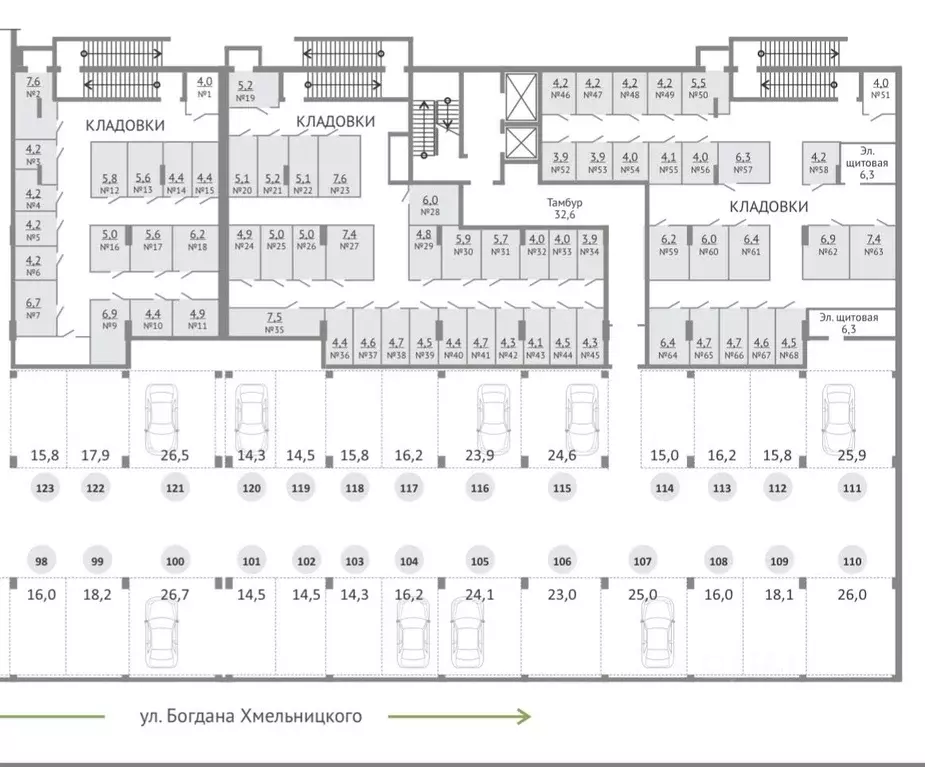 Гараж в Новосибирская область, Новосибирск ул. Богдана Хмельницкого, ... - Фото 1