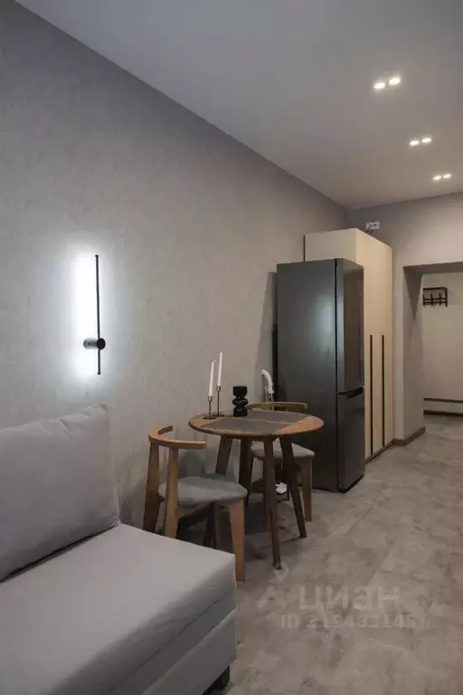 Студия Санкт-Петербург Тележная ул., 29 (24.1 м) - Фото 1