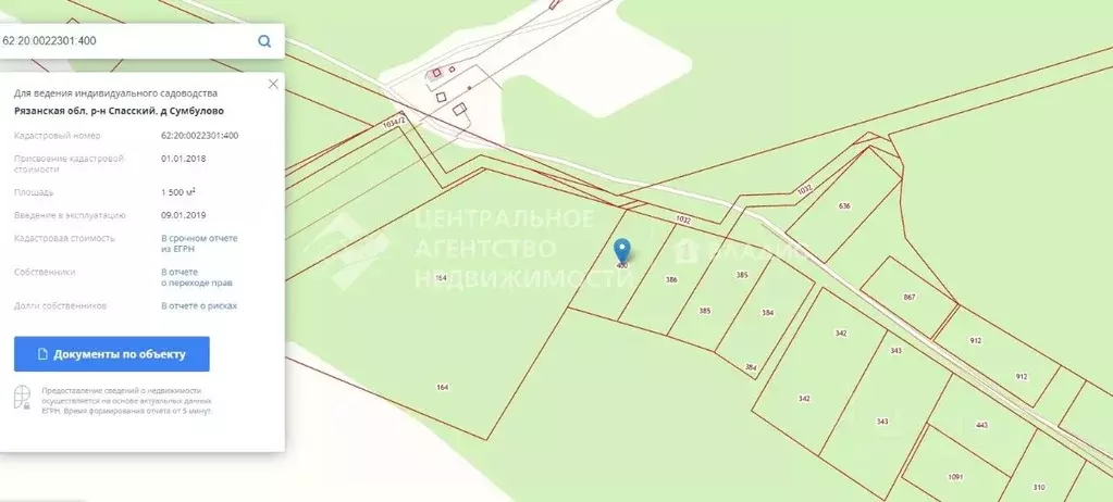 Участок в Рязанская область, Спасский муниципальный округ, д. ... - Фото 2