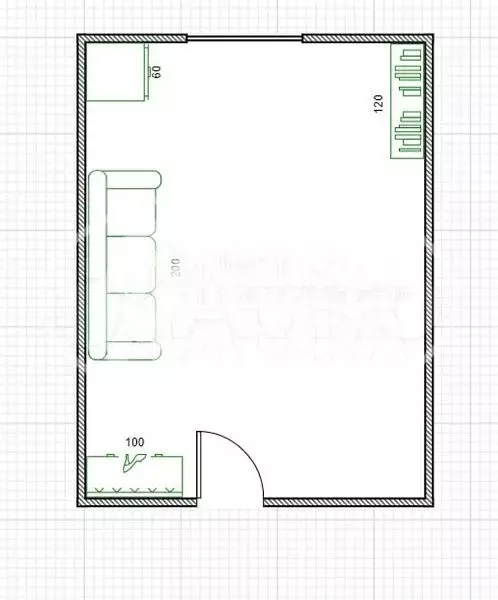 2-к. квартира, 44,6 м, 2/5 эт. - Фото 0