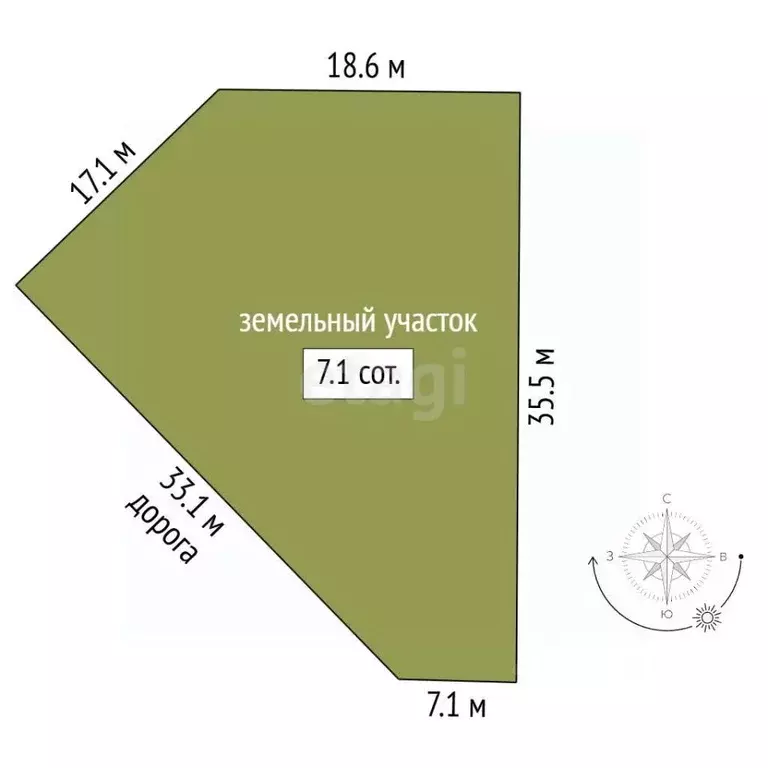 Участок в Крым, Судак муниципальный округ, с. Богатовка, Миндальный ... - Фото 2