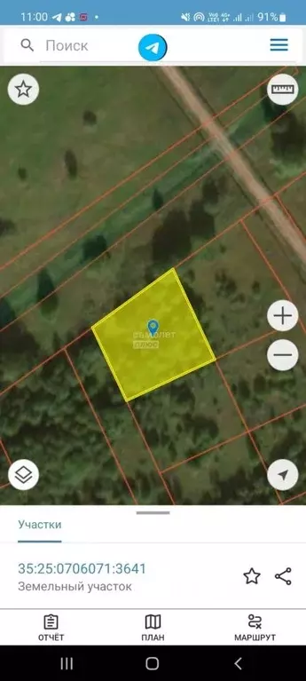 Участок в Вологодская область, д. Жилино  (10.0 сот.) - Фото 2