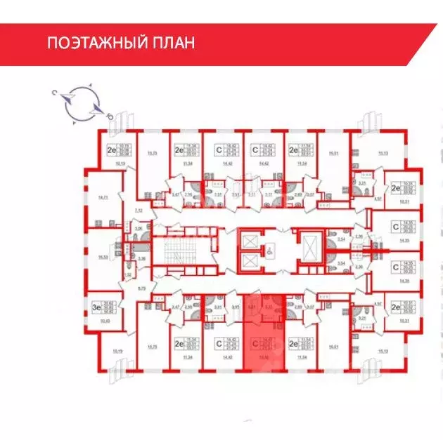 Студия Санкт-Петербург ул. Пахомовская, 18к1 (21.24 м) - Фото 1