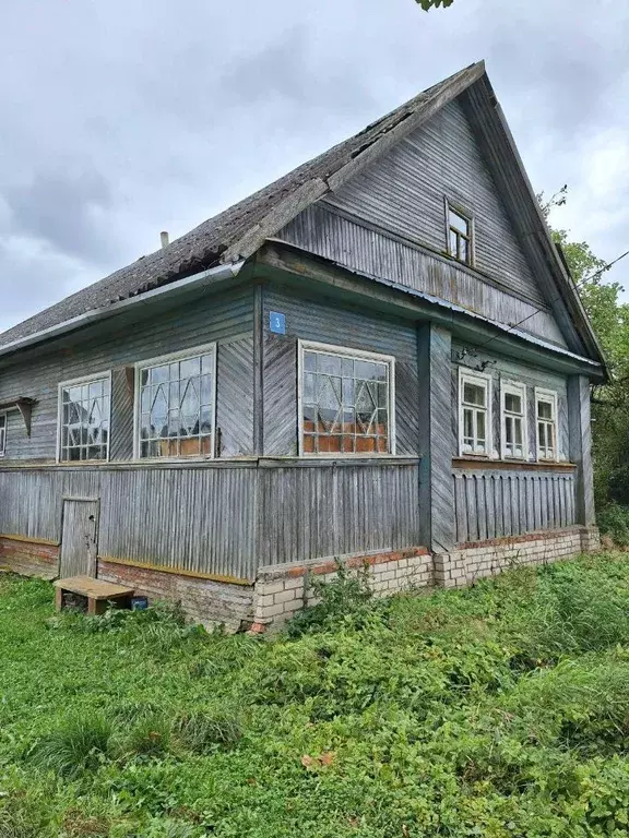 Дом в Новгородская область, Новгородский район, Борковское с/пос, д. ... - Фото 1